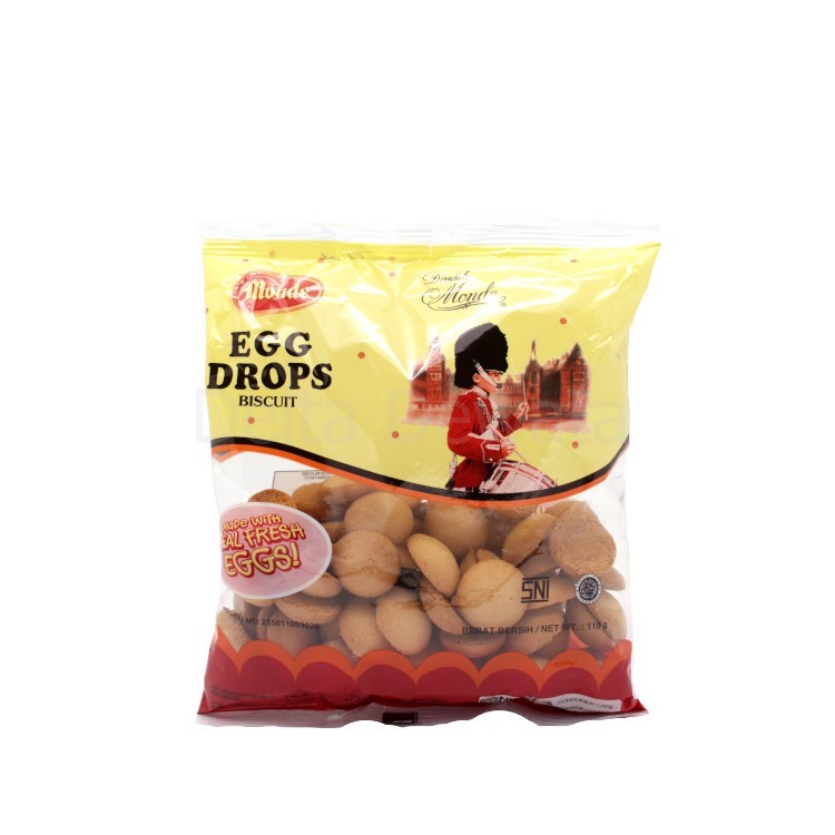 

MONDE EGG DROPS BISCUIT 110 GR 8888166989948