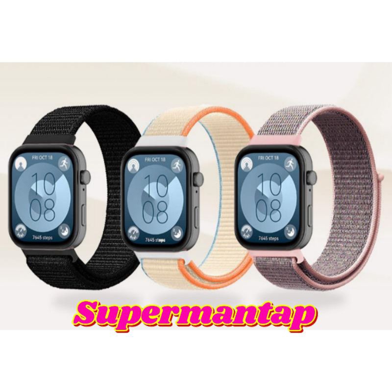 Strap Nylon Smartwatch Jete AM1/Jete AM3/Jete Muse Tali Pengganti Smartwatch Jete AM1/Jete AM3/Jete 