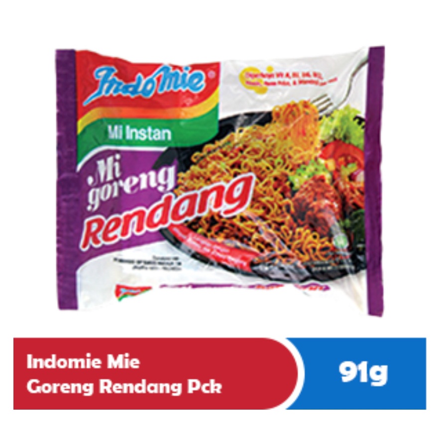 

INDOMIE MIE GORENG RENDANG