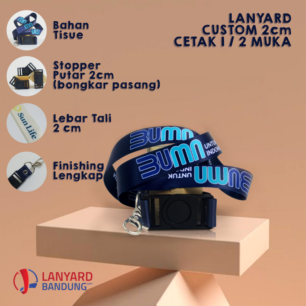

cetak tali idcard custom 2cm sublim ful print color tali lanyard idcard warna custom desain