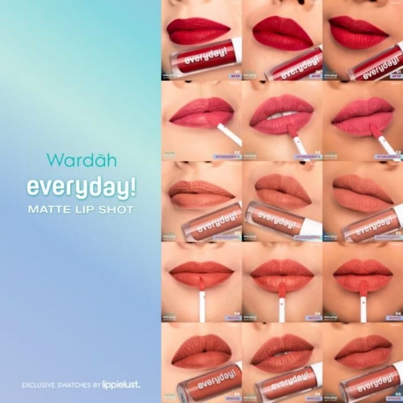 Lipcream Everyday Lipshot Wardah Lip Matte