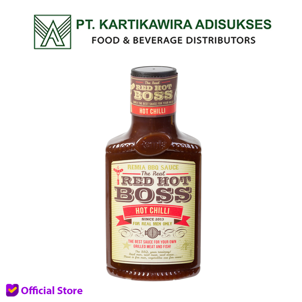 

Remia Red Hot Boss Hot Chili BBQ Sauce