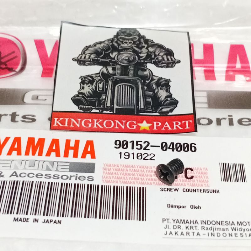 baut emblem yamaha tangki rxs rx special yt115 original 90152-04006