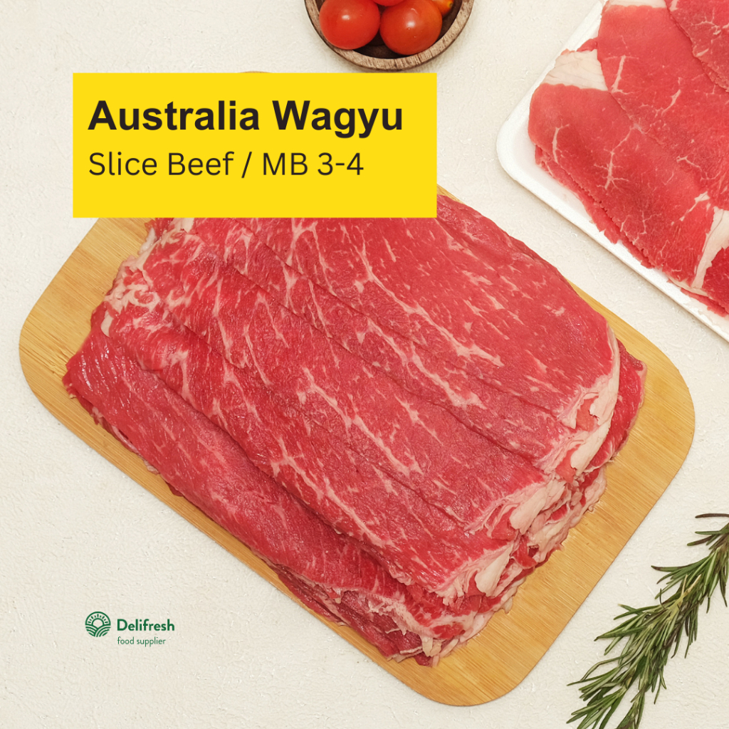 

Delifresh Australia Wagyu Beef Slice 500Gr