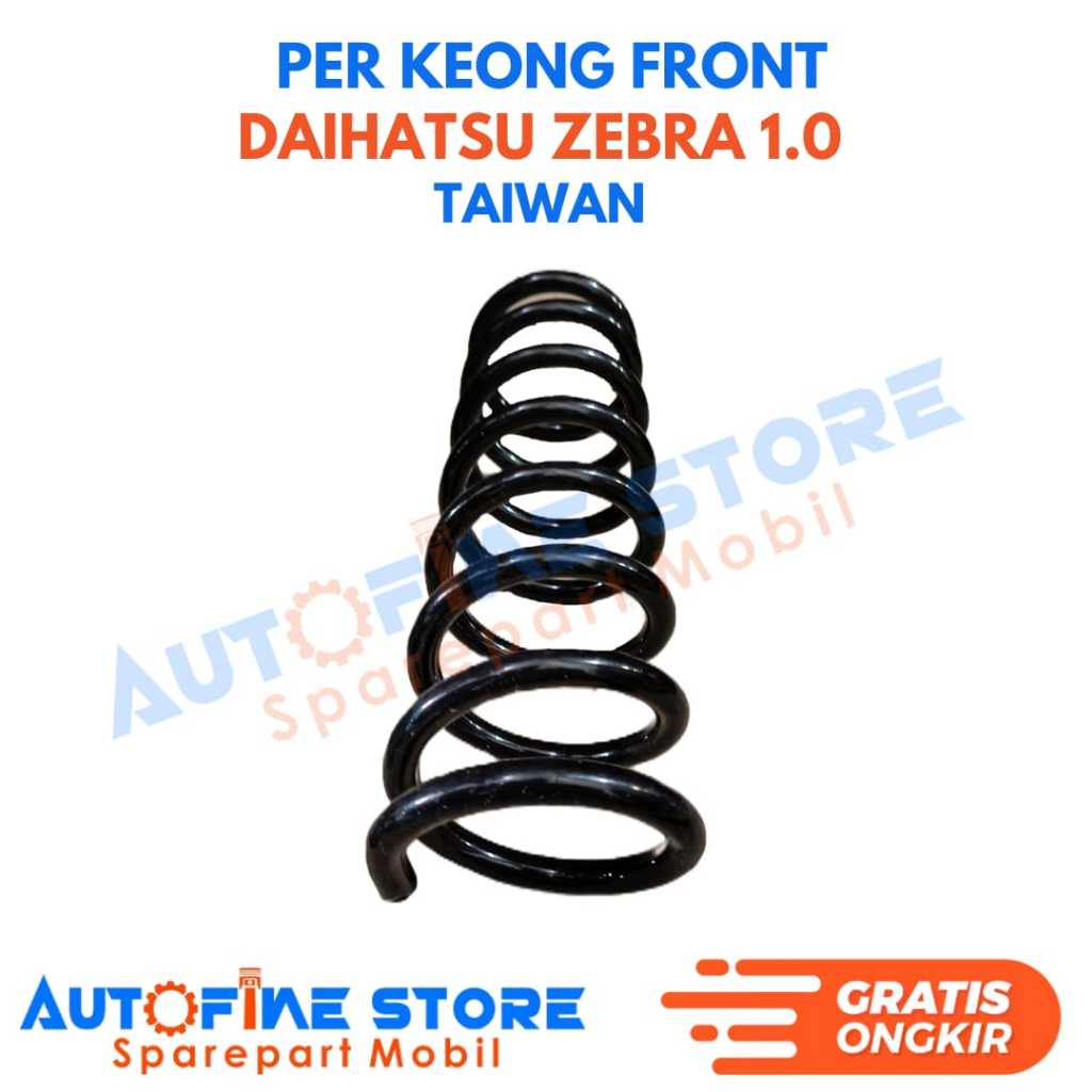 Per Keong Coil Spring FR Depan Daihatsu Zebra 1.0 Taiwan