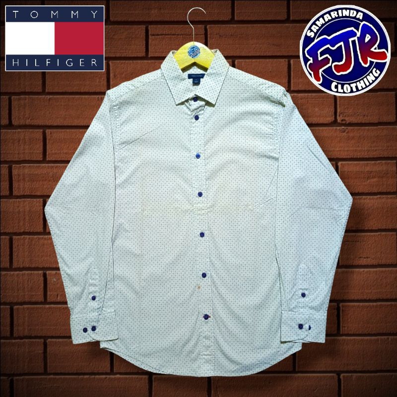 Kemeja Slimfit Tommy Hilfiger Original