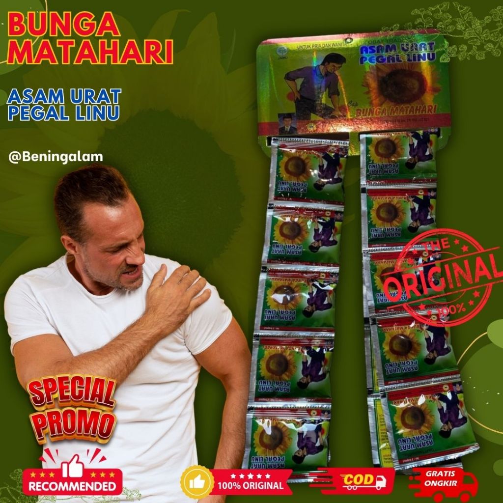 

Kapsul Bunga Matahari Pegal Linu