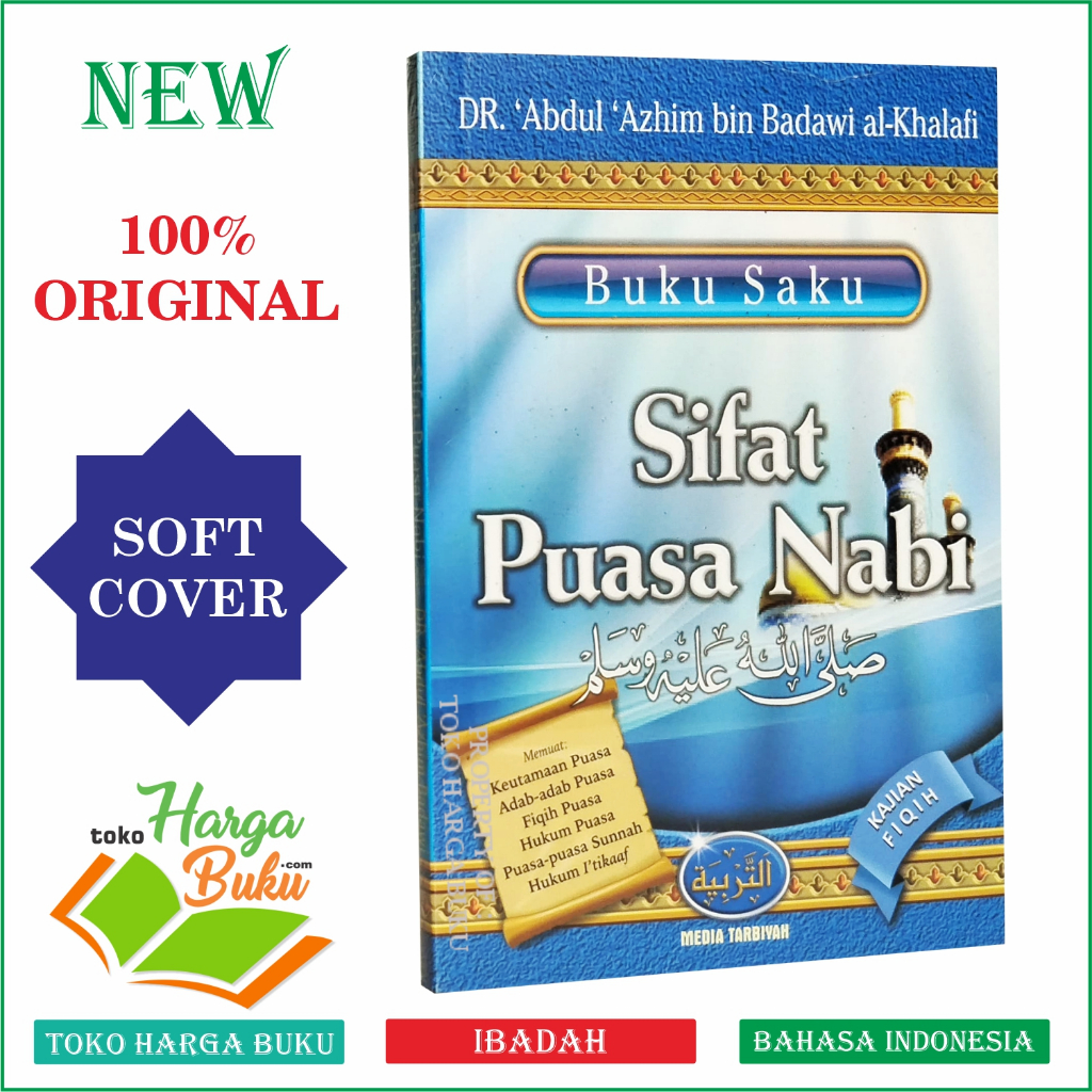 Foto Buku Saku Sifat Puasa Nabi Kajian Fiqih Fikih Shiyam Ramadhan DR Abdul Azhim Penerbit Media Tarbiyah