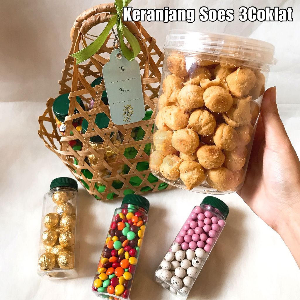

Hampers Lebaran Keranjang Soes dan Coklat 2025
