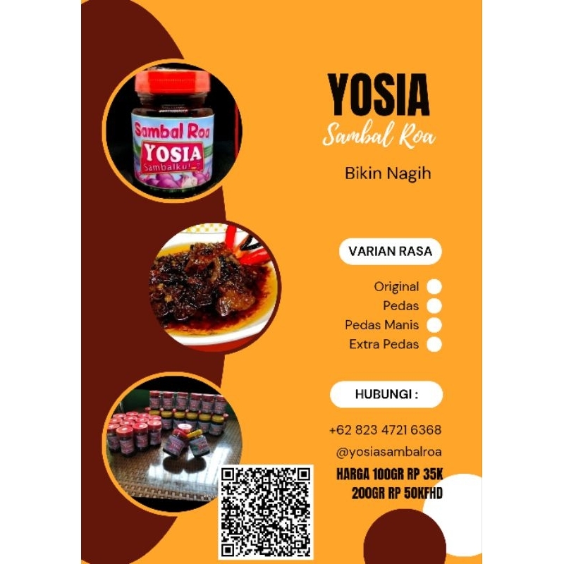 

yosia sambal roa