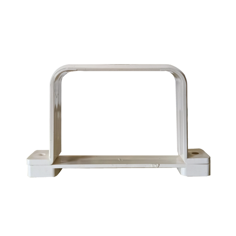 ALDERON - Klem Pipa Kotak untuk Talang Alderon - Warna Putih