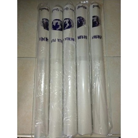

KERTAS FLIP CHART UKURAN 65 X 100 CM BAHAN BURAM / KORAN 55 GRAM MERK BENUA (GULUNG ISI 20 LEMBAR ) PROMO MURAH SALE