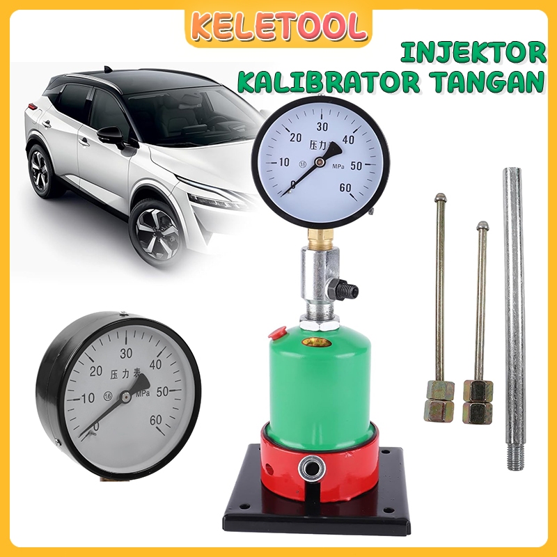 Penguji Nosel Uji Injektor Diesel Umum 8000PSI Menyesuaikan Kalibrasi Penguji Injektor Bahan Bakar M
