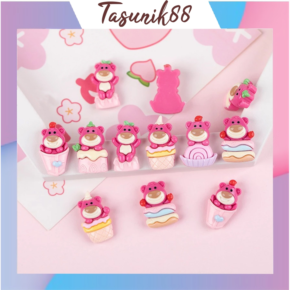

⭐TasUnik88⭐ 1Pcs NEW CUTE MINI CARTOON 3D LOTSO Stiker Glossy Free Resin Aksesoris Hiasan Deco Sticker DIY Lucu R1193
