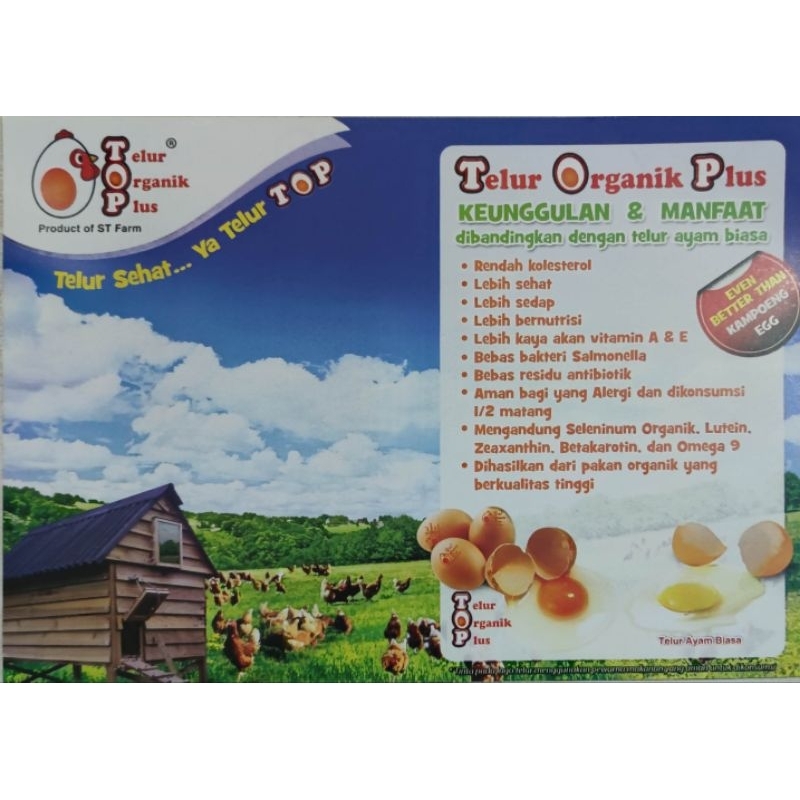 

Telur Organik Plus (TOP)