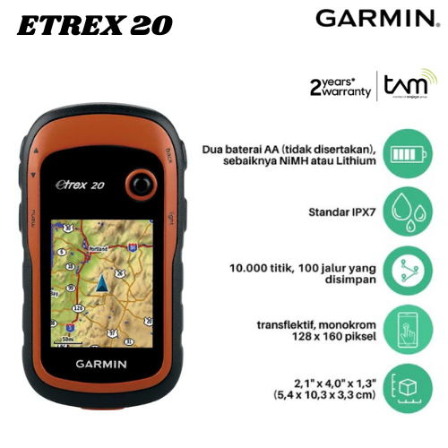 gps Garmin etrex 20