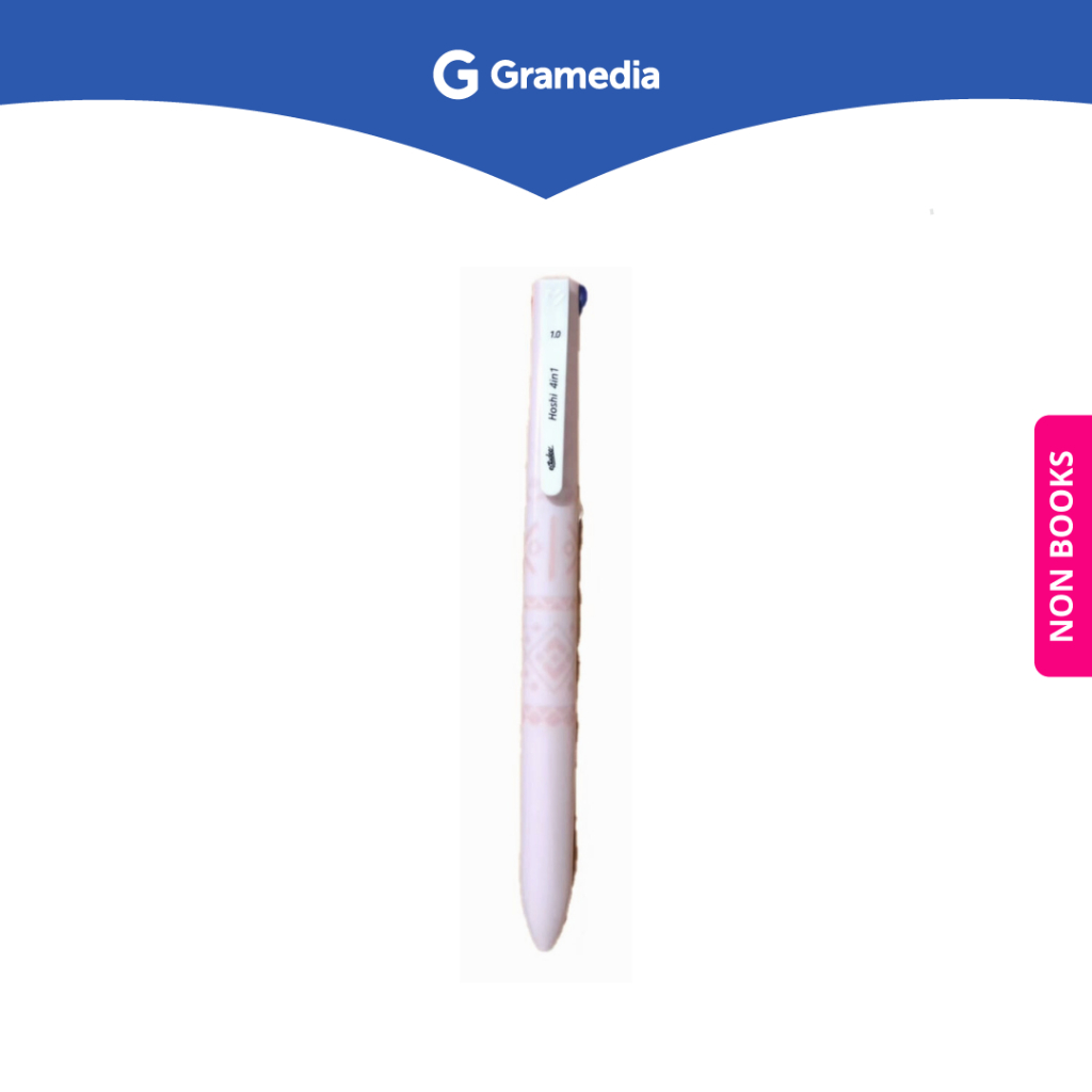 

Gramedia Surabaya - Estudee Ballpoint Hoshi 4IN1 1.0 PINK EBP-248