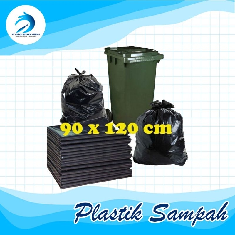 Trash bag 90X120 / Kantong Plastik sampah ukuran 90x120 polybag