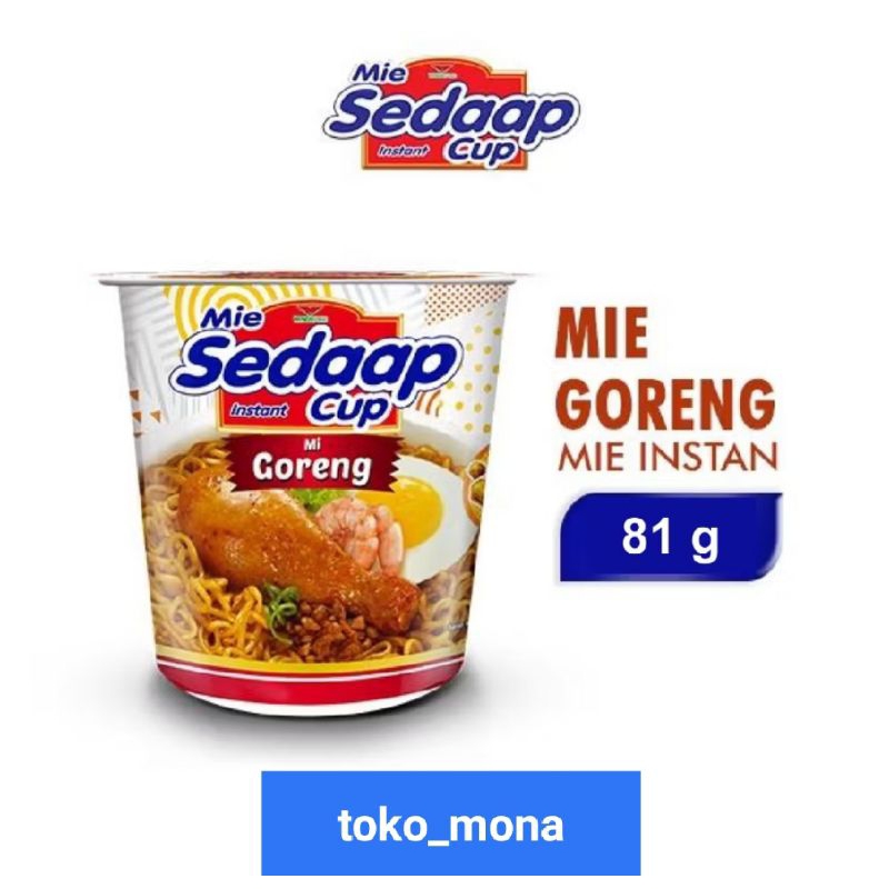 

MIE SEDAAP GORENG CUP