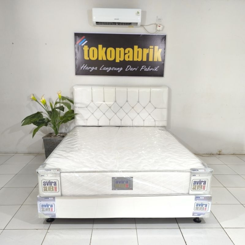 Bedset Divan Springbed Ukuran 120x200 Bergaransi Termurah  Tegal Brebes Slawi pemalang Cirebon Kunin