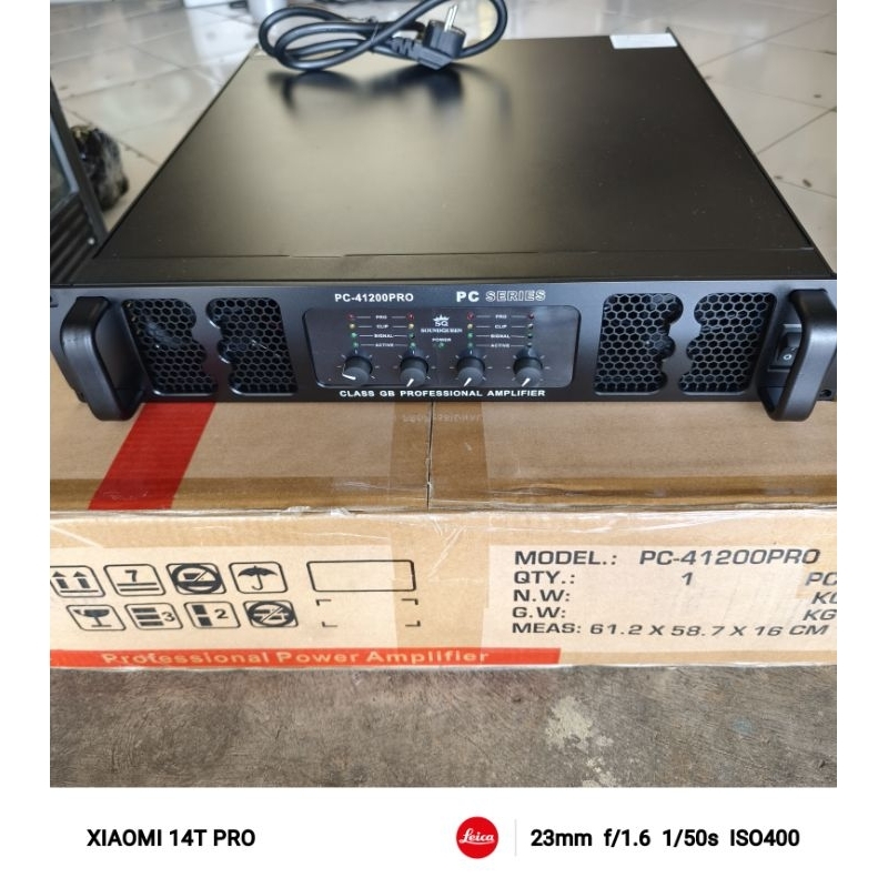 POWER SOUNDQUEEN PC 41200 PRO