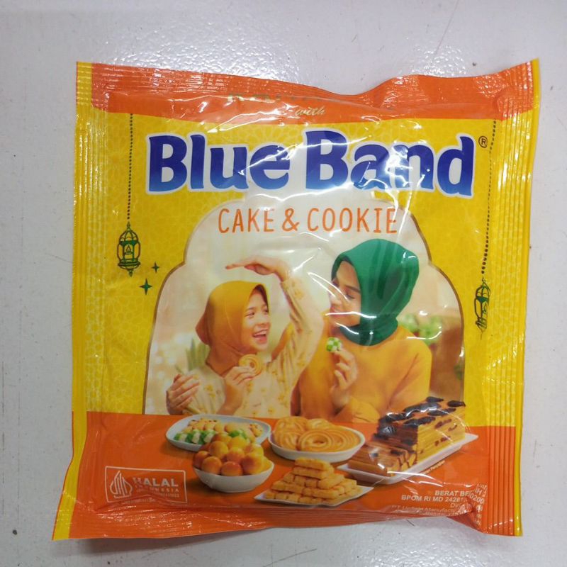

blueband cake & cookie