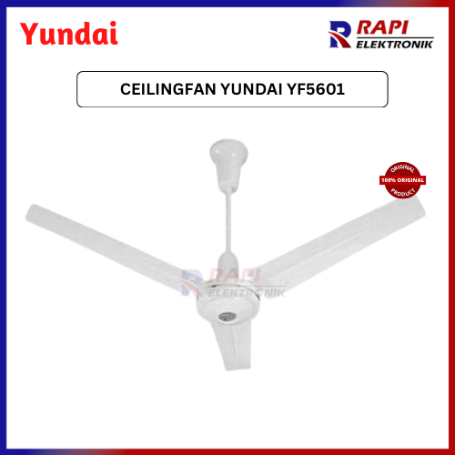 Kipas Angin Plafon Yundai YF-5601 56 Inci Putih