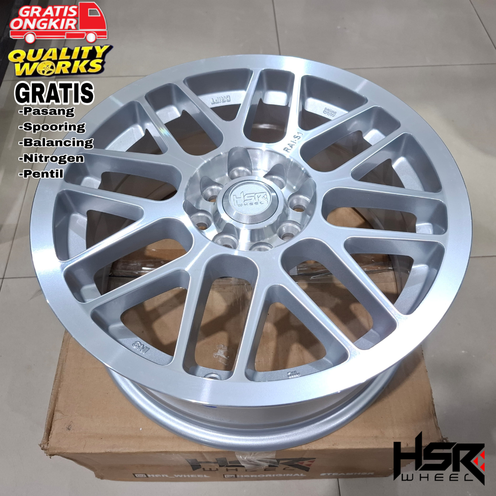 Velg Racing Jdm Hsr Rai S1 R16 Buat Mobil Swift, Ignis, Freed, Sirion