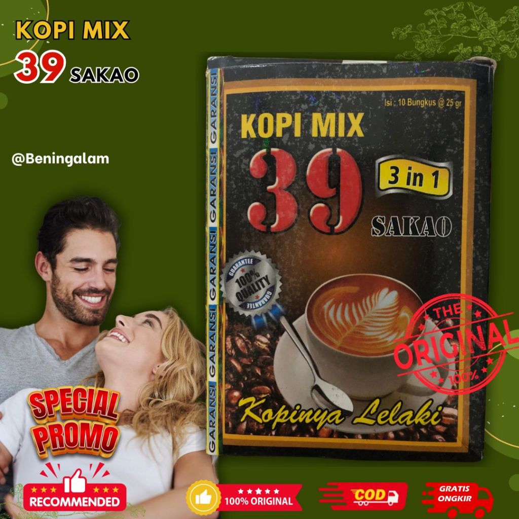 

Kopi 39 Sakao Original 10 Sachet tiga Sembilan