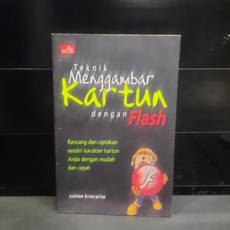 teknik menggambar kartun dengan flash