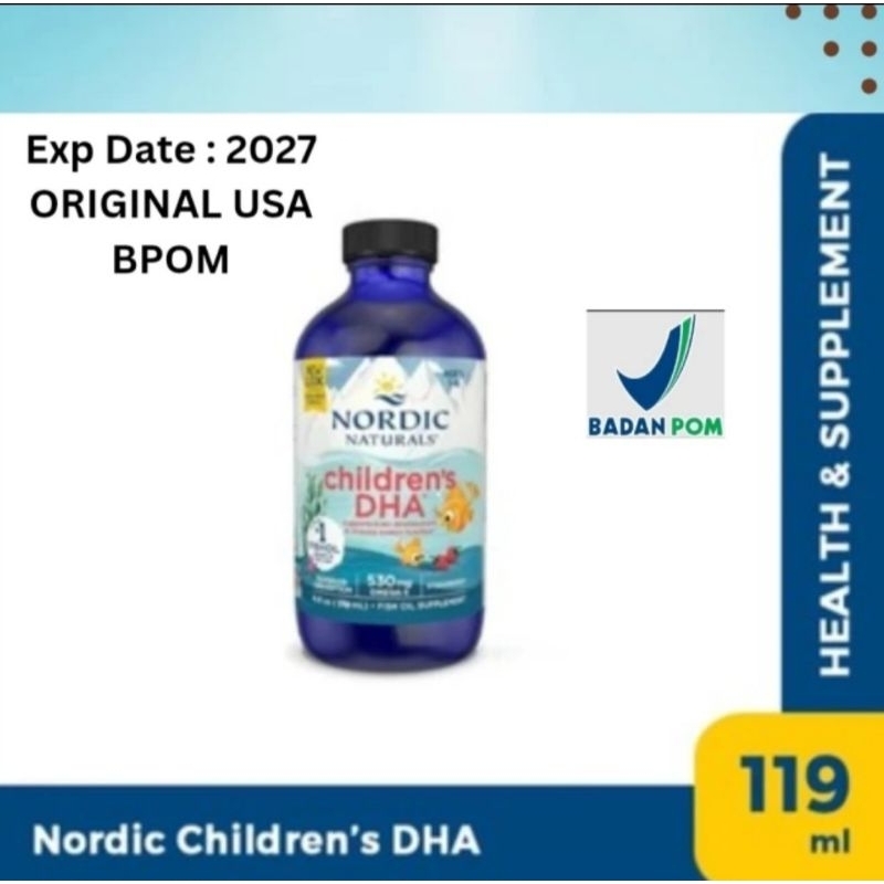 Nordic Children's Dha [Strawberry]