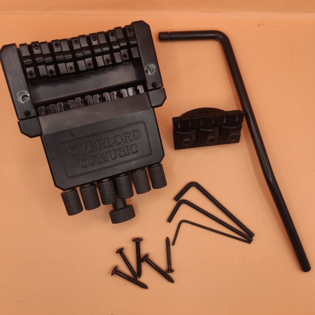 Bridge Tremolo Guitar Overlord Of Music Steinberger II Headless Black