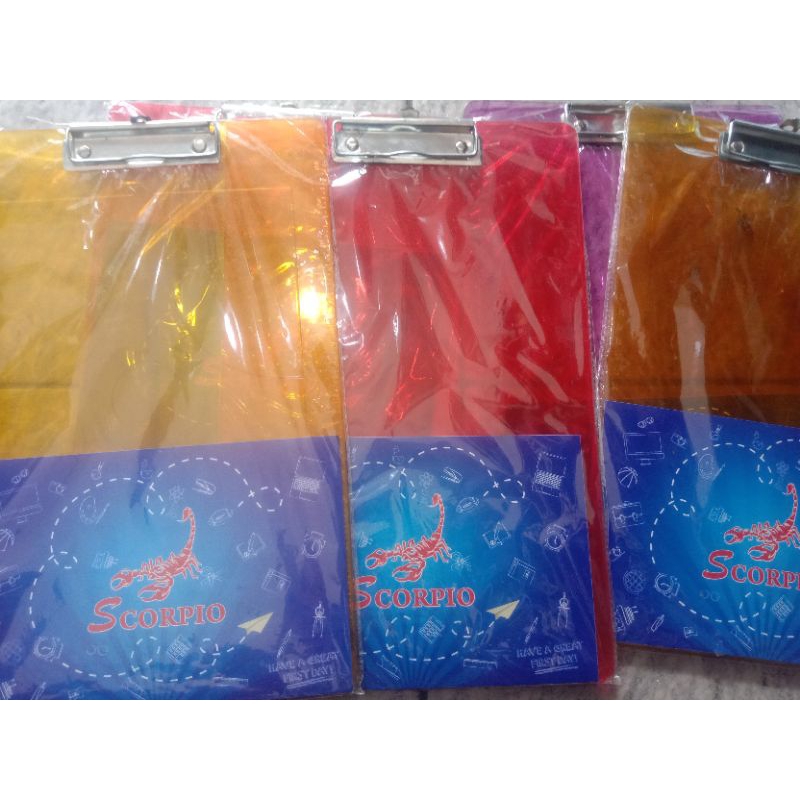 

CLIP BOARD FOLIO(PAPAN UJIAN PLASTIK)