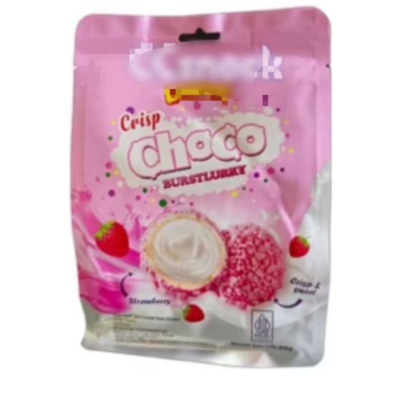 

kue choco chips strawberry