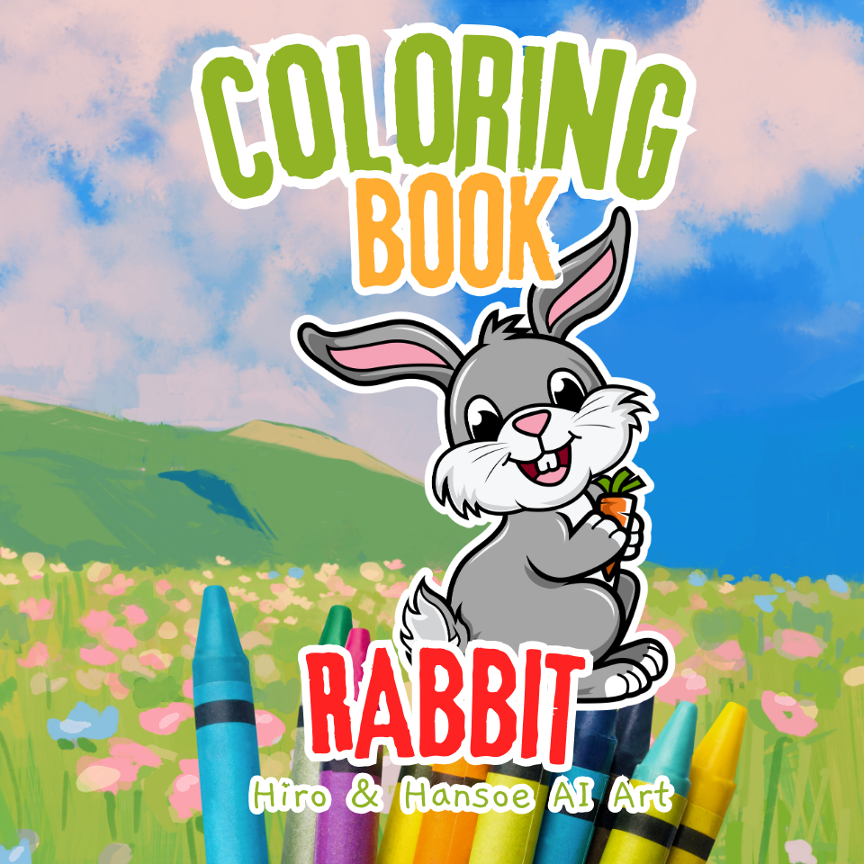 

Buku Mewarnai Anak - Anak Koleksi Gambar Kelinci / Rabbit Collection Coloring Pages Kids