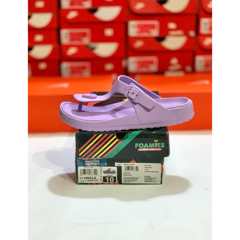 SANDAL SKECHERS JEPIT CALI 111093/LIL