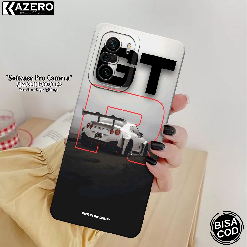 KAZERO - Case Hp Xiaomi Poco F3 - Fashion Case Mobil - Pro Camera - Softcase Xiaomi Poco F3 - Kesing