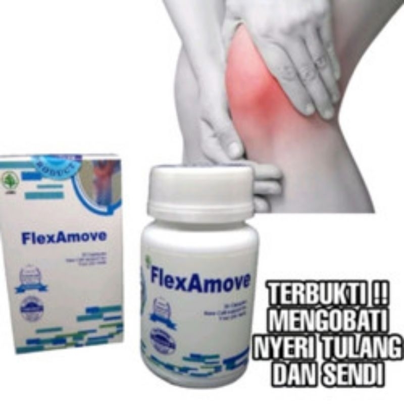 Flexamove Obat Nyeri Sendi Obat Penambah Cairan Lutut Flexamove Herbal BPOM