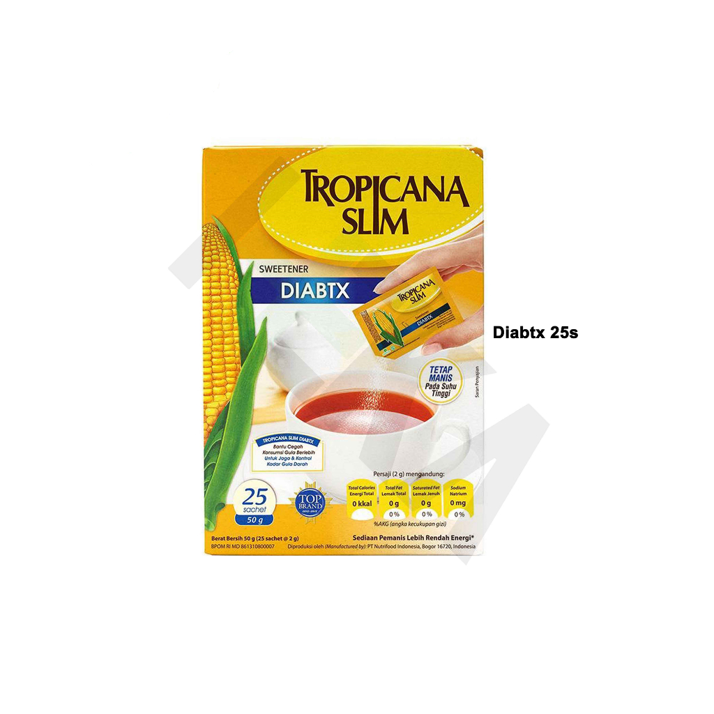 

Tropicana Slim Classic / Diabtx - Pemanis Gula Diabetes [Majapahit]
