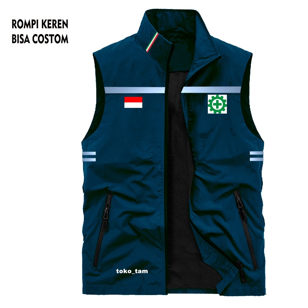 Ready Best seller Rompi vest scotlight k3 safety first terbaru rompi vest outdoor k3 rompi kasual