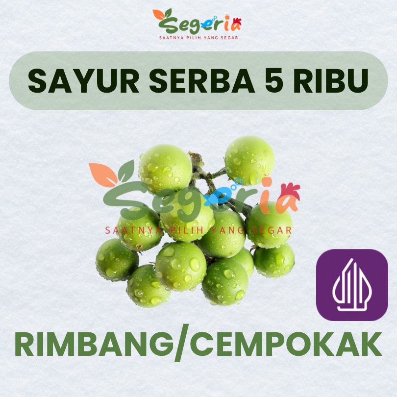 

RIMBANG / CEMPOKAK -Sayur Serba 5 ribu