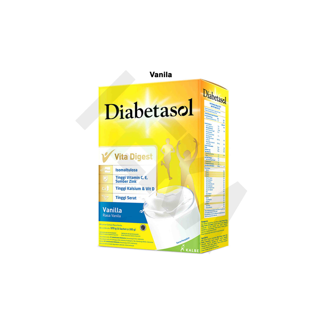 

Diabetasol 570 g - Susu Nutrisi Khusus Diabetes [Majapahit]