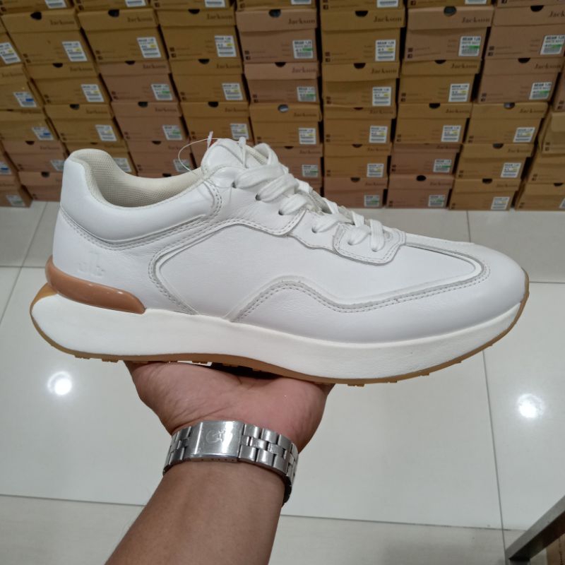 JIM JOKER SEPATU SNEAKERS PRIA KULIT ASLI ORIGINAL