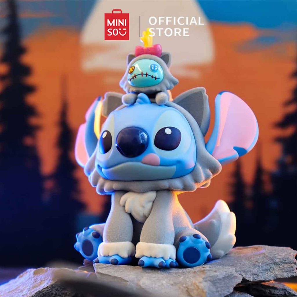 Miniso Disney Stitch's Weird Diary Series Figures Blind Box Stitch Blind Box Action Toys Figure