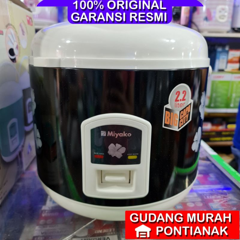 Rice cooker Miyako MCM 838 / Magic com miyako jumbo 2,2 Liter mejikom penanak pemasak nasi
