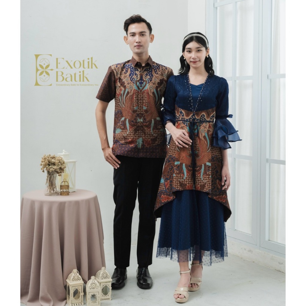 Fatima Batik Dress dan Kemeja/Batik Lamaran/Batik Pesta/Batik Lebaran/Batik Kondangan/Batik Hijab/Ba