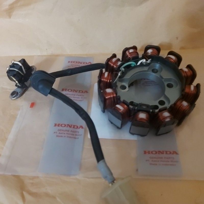 Spull Spoll/stator assy. spul mahnit supra x125. fi.supra x125 injeksi lama