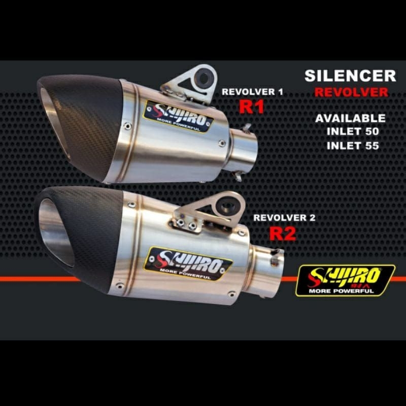 Silencer Only SHIJIRO Racing Original Type RIVOLVER