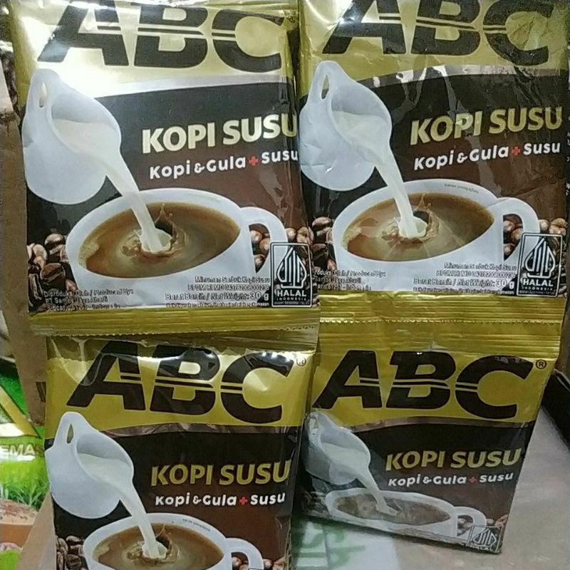 

ABC Kopi Susu 1Renteng (10x30g)