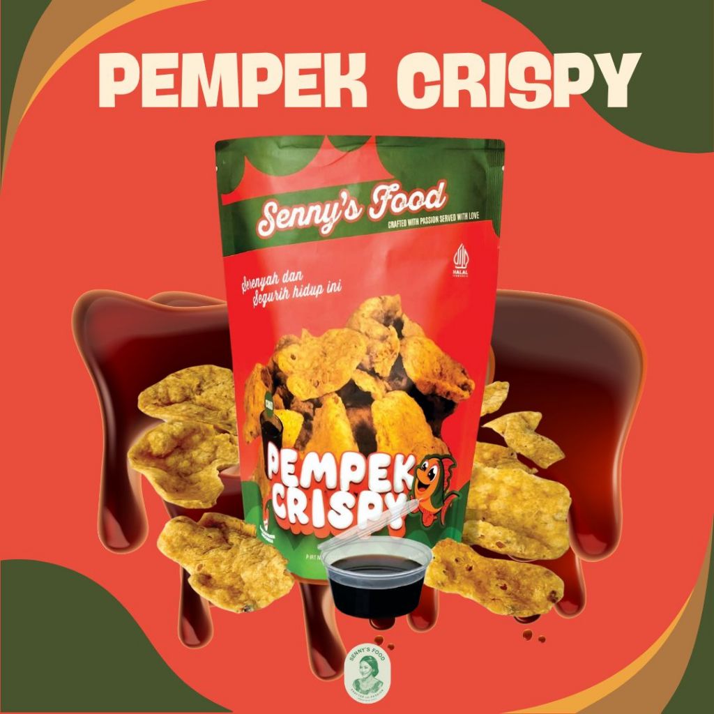 

SennysFood Pempek Crispy Kemasan - Pempek Kering Instant